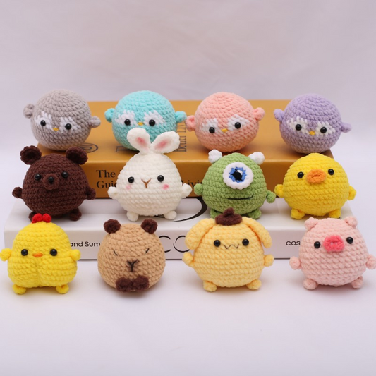 Handcrafted Mini Cartoon Dolls