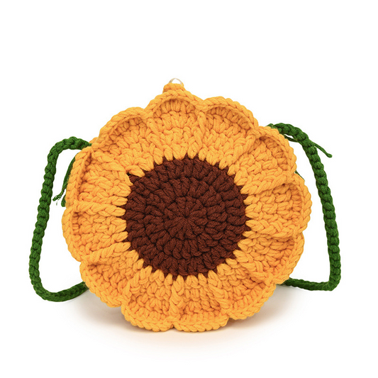 Handcrafted Three-dimensional Flower Shoulder Bag (Parent-Child Bag)