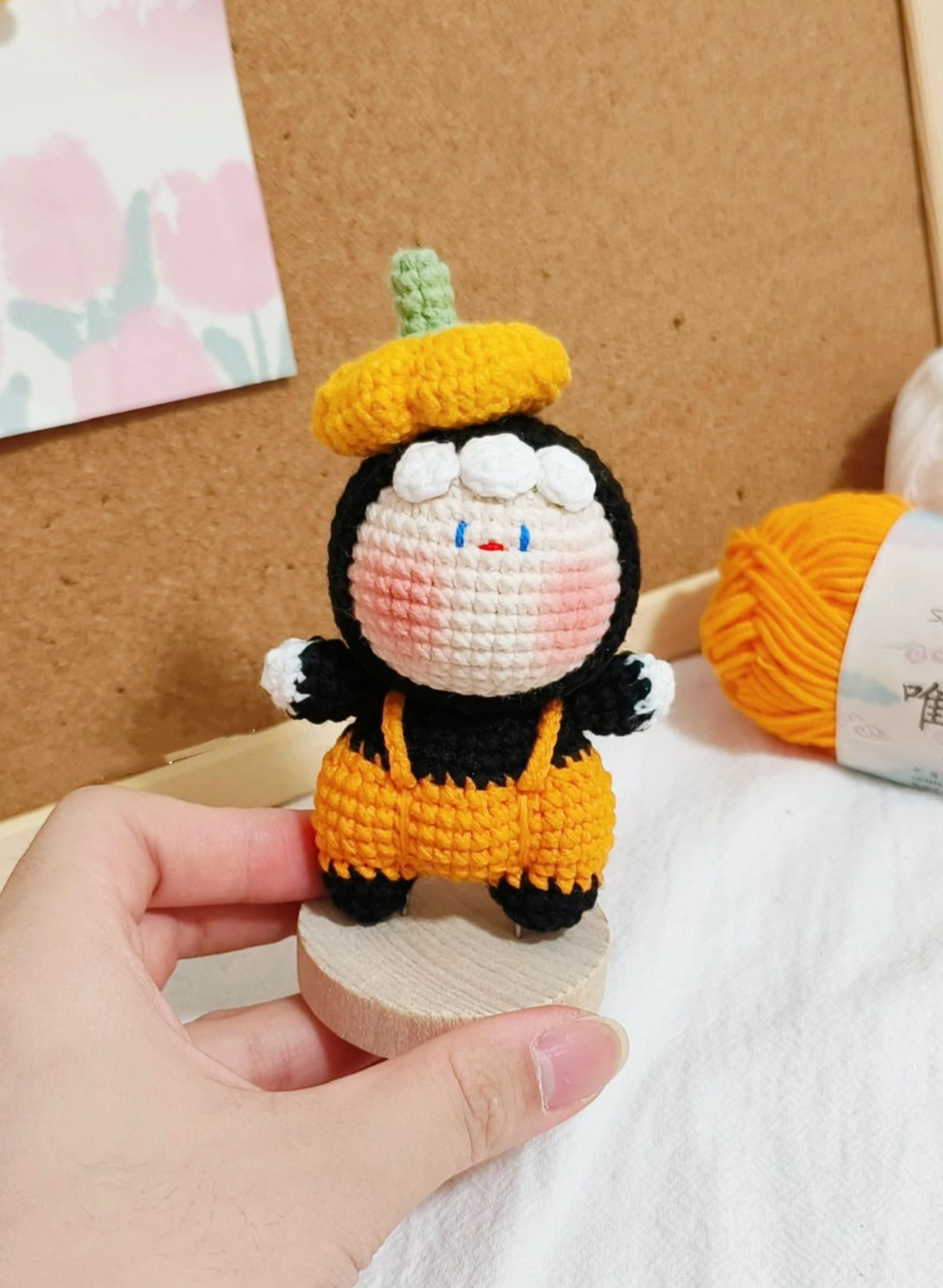 Handmade Crochet Doll (Keychain)--TuanZi Series