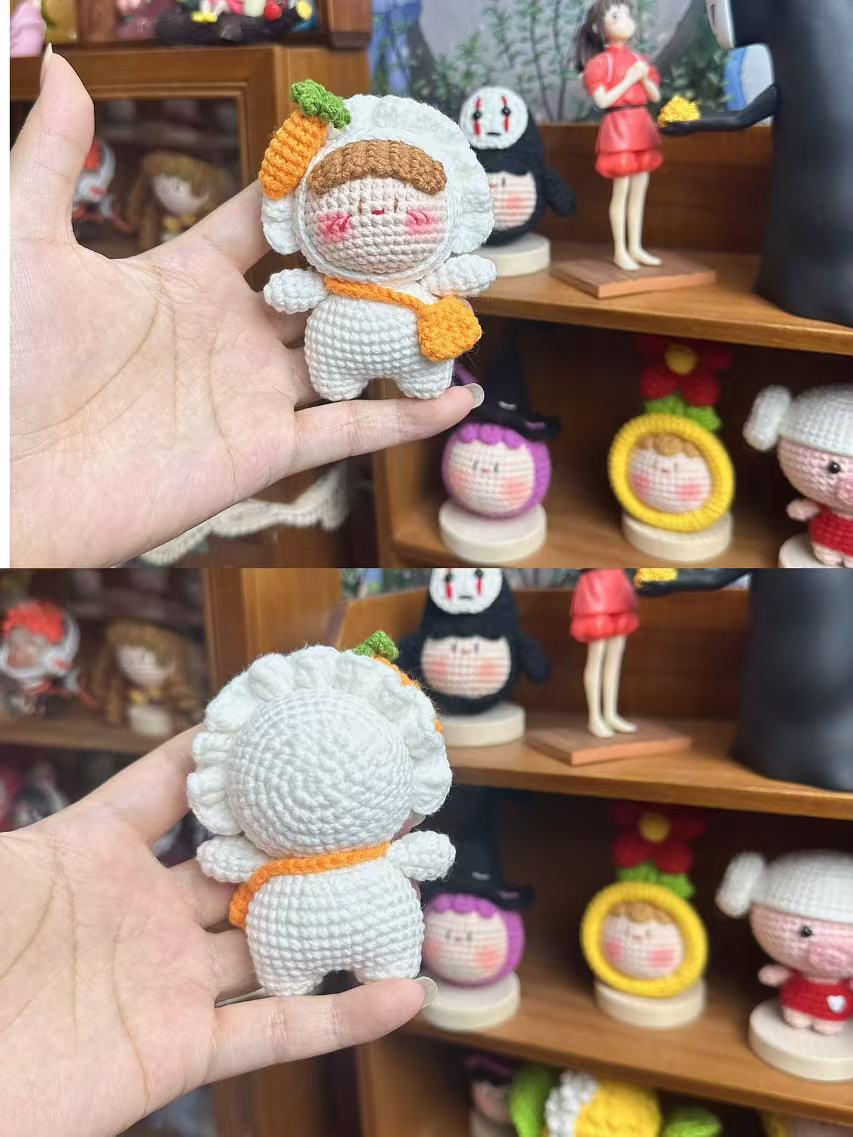 Handmade Crochet Doll (Keychain)--TuanZi Series