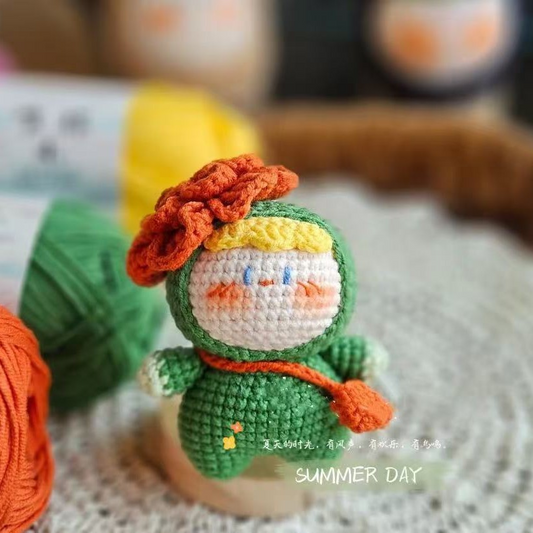 Handmade Crochet Doll (Keychain)--TuanZi Series
