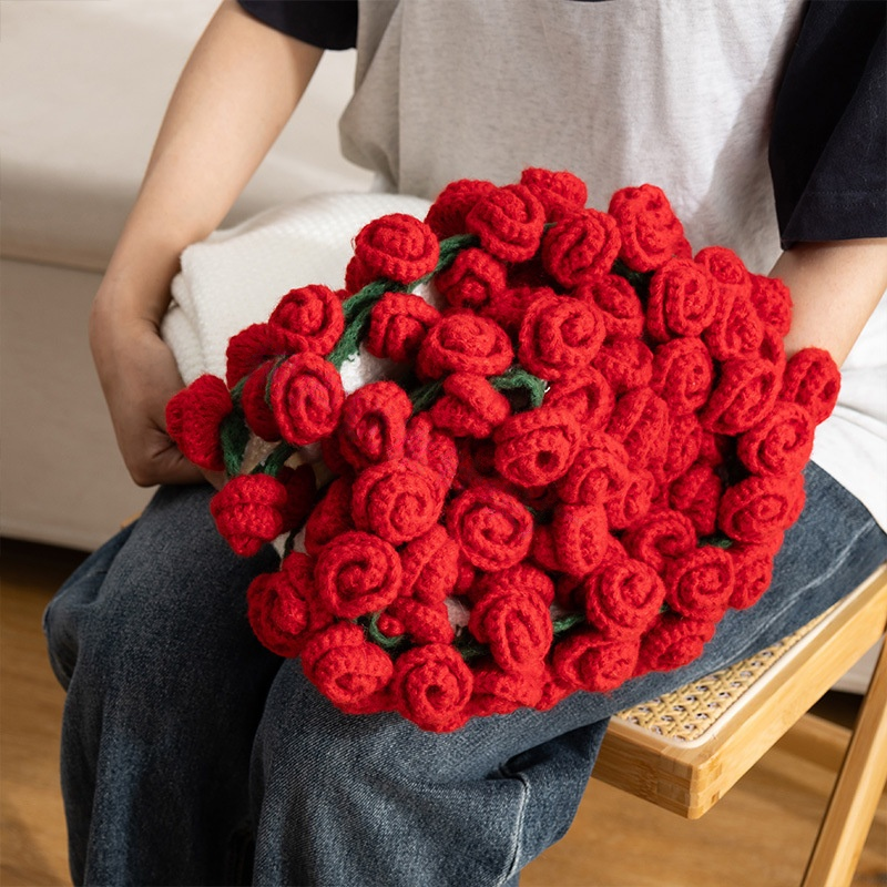 Handcrafted Rose Blanket