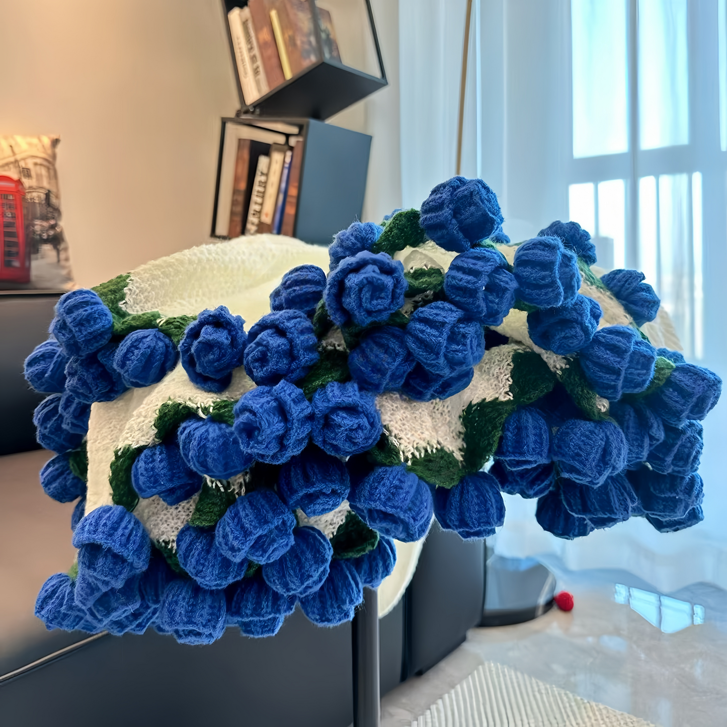Handcrafted Rose Blanket