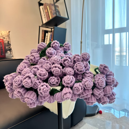 Handcrafted Rose Blanket