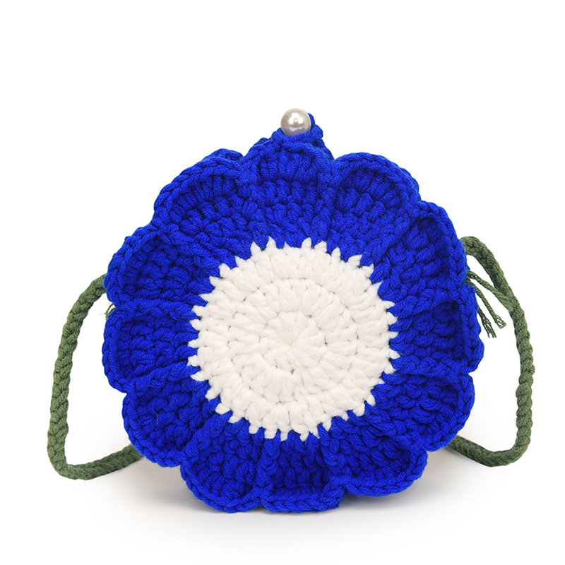 Handcrafted Three-dimensional Flower Shoulder Bag (Parent-Child Bag)