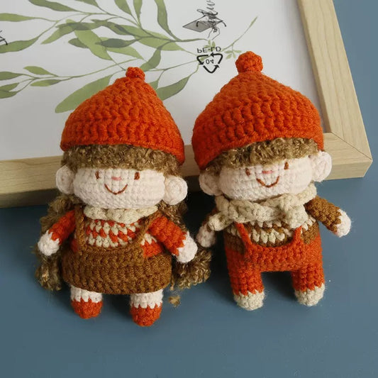 Handcrafted Crochet Doll Couple