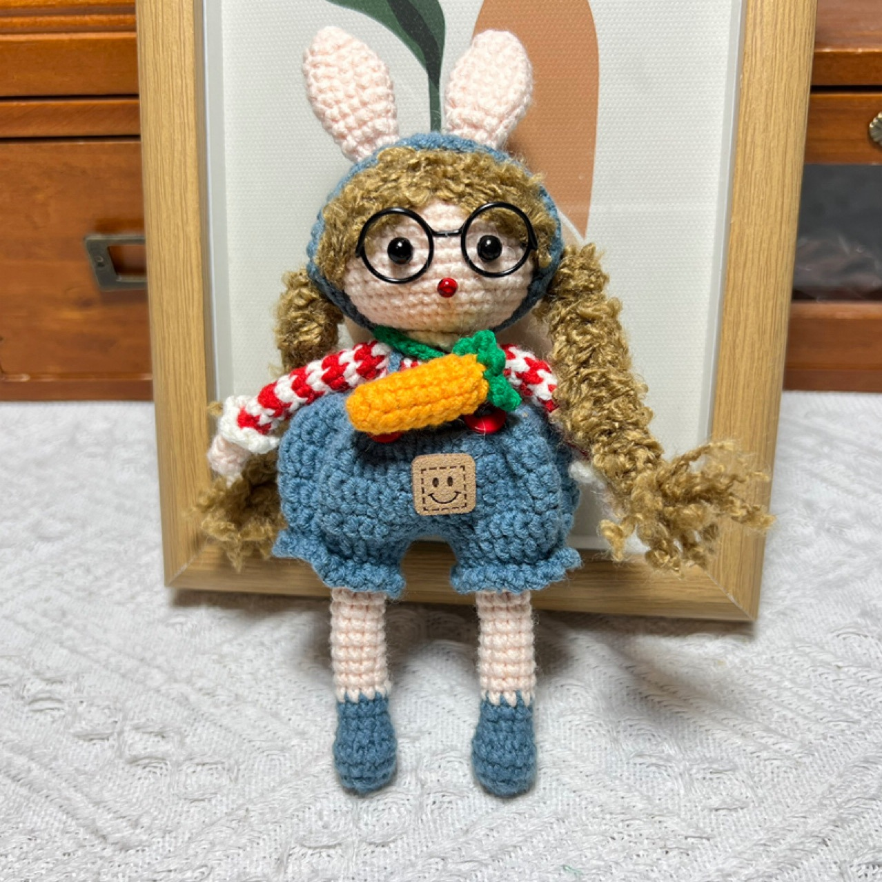 Handcrafted Crochet Bunny Girl