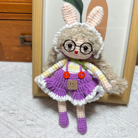 Handcrafted Crochet Bunny Girl