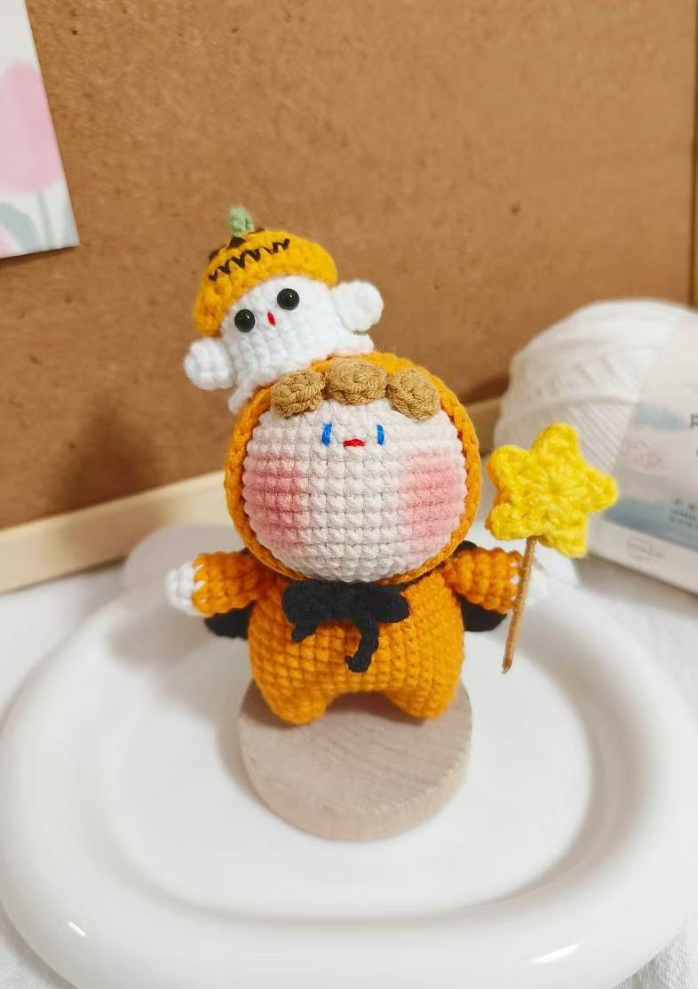 Handmade Crochet Doll (Keychain)--TuanZi Series