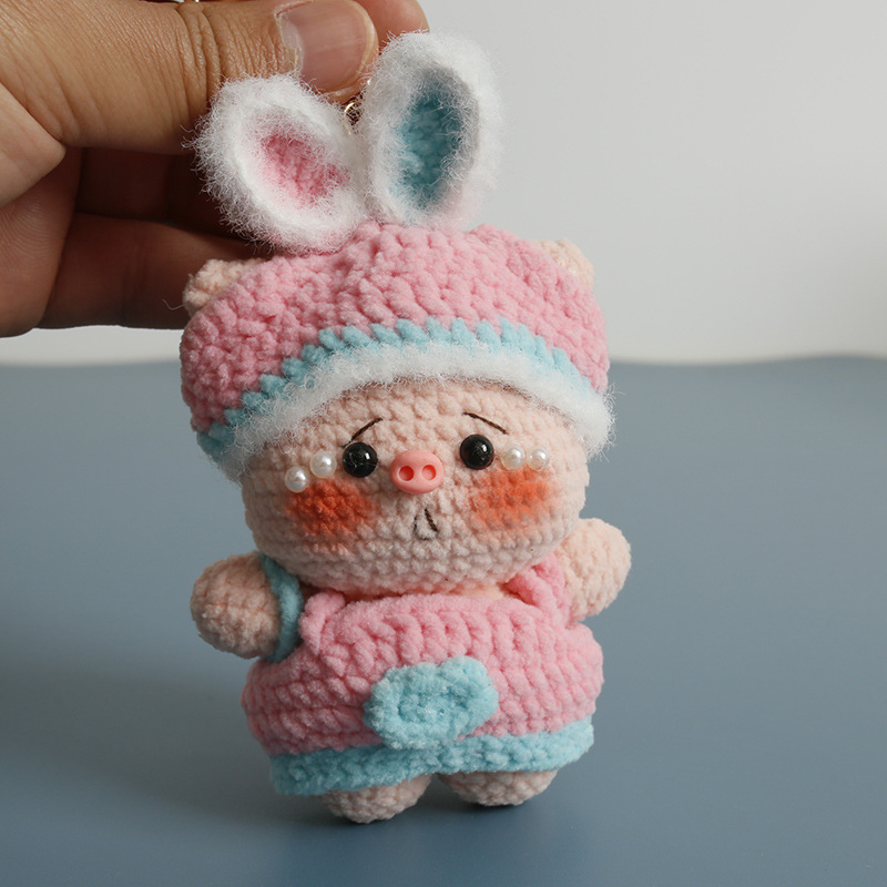 Handcrafted Crochet Crying piggy